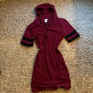Super comfy Hooded Jersey dress